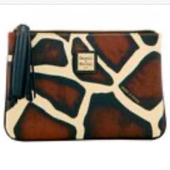 Dooney & Bourke Handbags - Dooney and Bourke giraffe black pouch